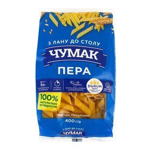 Макаронные изделия Перья Чумак, 400 г 4394890 фото