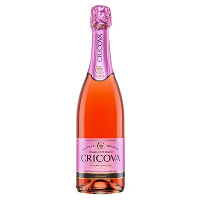 Вино ігристе рожеве напівсухе Cricova, 0.75 л 4145800 фото