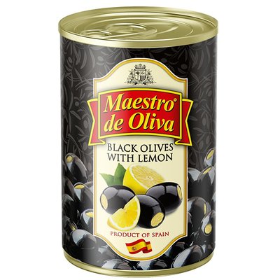 Маслини фаршировані лимоном Maestro de Oliva, 280 г 3934260 фото
