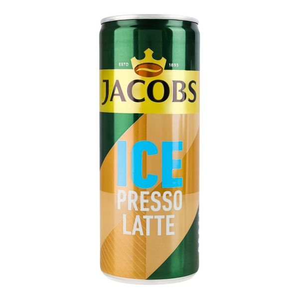 Напиток кофейный IcePresso Latte ж/б Jacobs, 0.25 л 3961700 фото