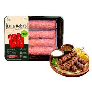 Люля-кебаб з яловичиною та свининою н/ф м'ясний посіч охол Skott Smeat МХП, п/л 0,4 кг 4759070 фото