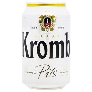 Пиво 4.8% світле фільтроване Pils Krombacher, з/б 0.33 л 4639670 фото