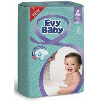 Підгузки Максі 4 (7-18 кг) Evy Baby, 40 шт/уп. 2963420 фото