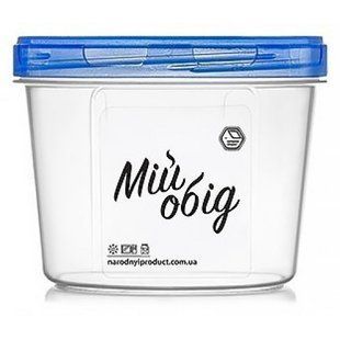 Ємність кругла для продуктів 0.5л з кришкою арт.68 Народний Продукт, шт 4347040 фото