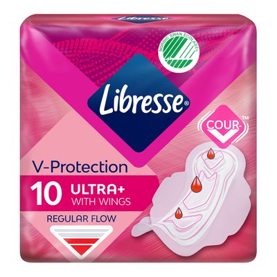 Прокладки гігієнічні Ultra Normal Soft Libresse, 10 шт 2370510 фото