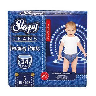 Трусики-подгузники для детей Jeans Junior-5 (11-18кг) Sleepy, 24 шт/уп. 4398450 фото