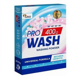 Порошок для стирки универсальный Весенняя свежесть ProWash, 400г 4269460 фото