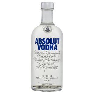 Горілка Absolut, 0.7 л 3003230 фото