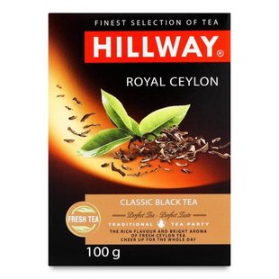 Чай листовий чорний Royal Ceylon Hillway, 100 г 2844360 фото