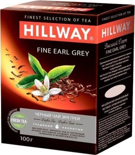 Чай листовий чорний Fine Earl Grey Hillway, 100 г 2844390 фото