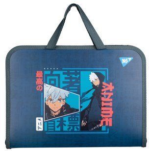 Папка-портфель FC на молнии с тканевыми ручками "Anime" Yes, шт 4322620 фото