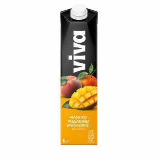 Напій соковий манго/персик/танжерин Viva, 1 л 4728260 фото