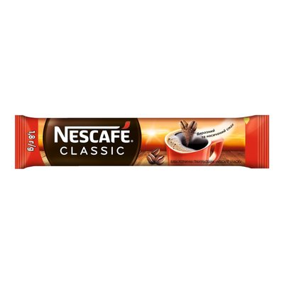 Кава розчинна Classic Nescafe, 1.8 г 2946980 фото