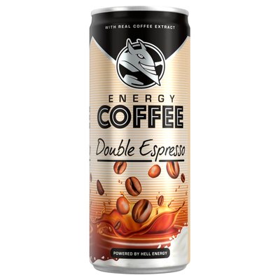 Напій кавовий Energy Coffee Double Espresso ж/б Hell, 0.25 л 3734110 фото