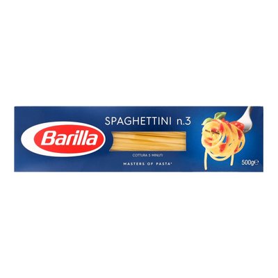 Макаронные изделия Спагеттини Barilla, 500 г 3189150 фото