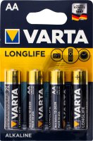 Батарейки AA 1.5V Varta, 4 шт 3313570 фото