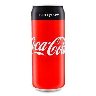 Напиток газированный Zero ж/б Coca-Cola, 0.33 л 2663940 фото