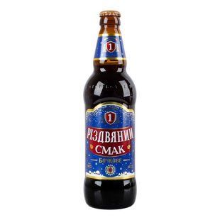 Пиво темное Рождественский вкус Бочковое, 0.5 л 3001630 фото