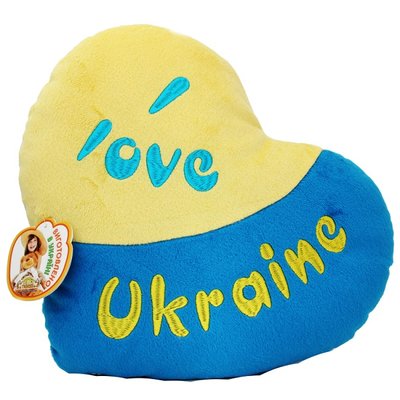 Подушка м'яка для дітей від 3років I love Ukraine Тигрес, 1 шт 2484790 фото