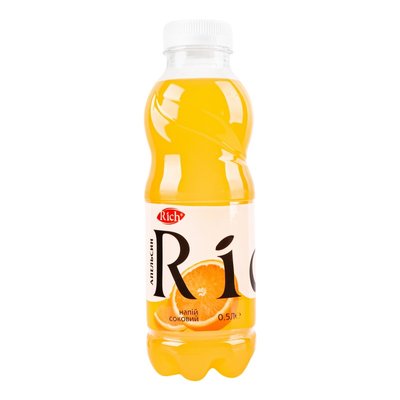 Напій соковий апельсин Rich, 0.5 л 4049410 фото