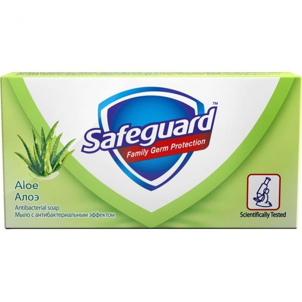 Мыло Алоэ Safeguard, 90 г 453844 фото