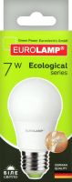 Світлодіодна лампа Led А50 7W E27 4000K (Холодне Світло) Eurolamp, 1 шт/уп. 4199720 фото