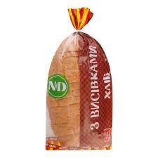 Хліб З висівками нарізний Нове Діло, 400 г 1818710 фото