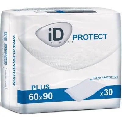 Пеленки iD Expert Protect Plus 60x90 см, 30 шт. 3736170 фото