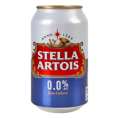 Пиво світле б/а ж/б Stella Artois, 0.33 л 3903780 фото