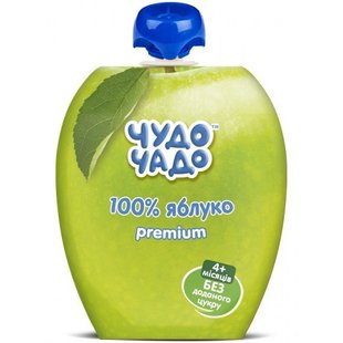 Пюре без цукру Яблуко Чудо-Чадо, 90 г 3761090 фото