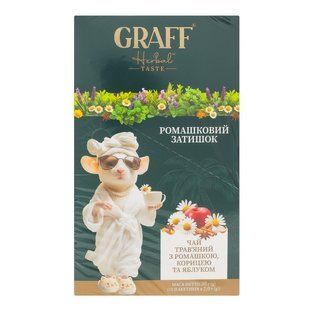 Чай трав'яний Ромашковий затишок Graff, 2*15 шт/уп. 4515510 фото