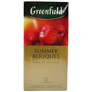 Чай пакетированный травяной Summer Bouquet Greenfield, 25 шт/уп. 50155 фото