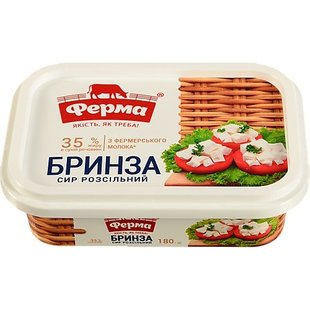 Сир 35% Бринза Ферма, 180 г 4264250 фото