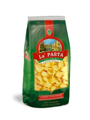 Макаронні вироби Черепашки La Pasta, 400 г 1883560 фото