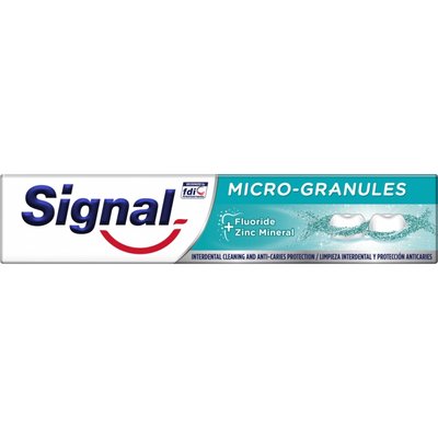 Зубна паста з мікрогранулами Signal, 75 мл 3857800 фото