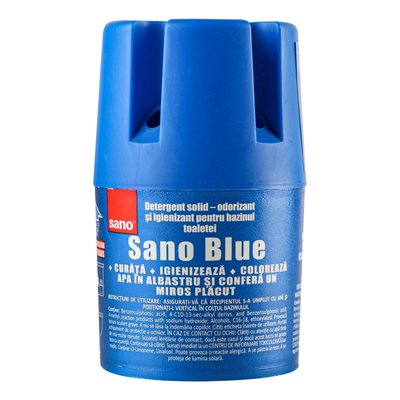 Средство для мытья и дезинфекции унитаза Blue Sano, 150 г 1422840 фото