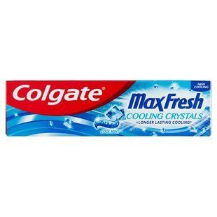 Зубна паста Макс Фреш Вибухова м'ята з освіжаючими кристалами Colgate, 75 мл 3941090 фото