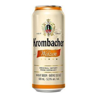 Пиво светлое Weizen ж/б Krombacher, 0.5 л 3337750 фото