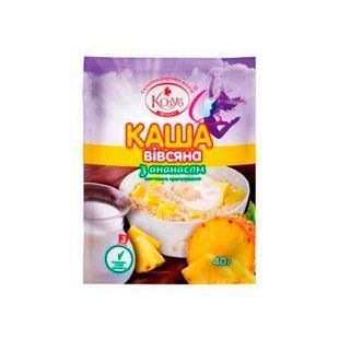 Каша овсяная с ананасом моментального приготовления Козуб, 40 г 3830770 фото