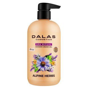 Крем-гель для душа Alpine Herbs Dalas, 550 г 4784110 фото