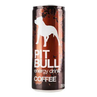 Напій енергетичний б/а газований ж/б Coffee Pit Bull, 0.25 л 4052520 фото