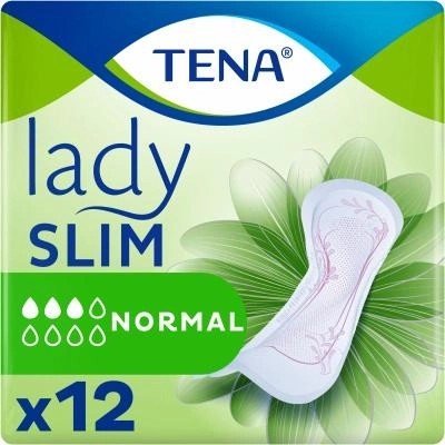 Прокладки урологічні Normal Lady Slim Tena, 12 шт 3115330 фото
