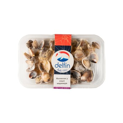 Заморожені молюски мареновані Delfin, 250г 4171050 фото