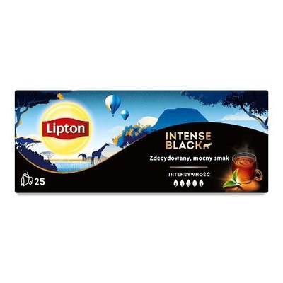 Чай черный Intense Lipton, 25 шт/уп. 3860810 фото
