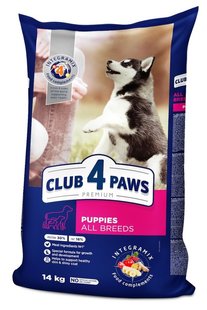 Корм сухий для цуценят з куркою Premium Club 4 Paws, 100 г 2987810 фото