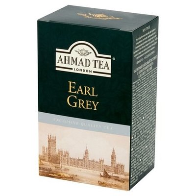 Чай листовий чорний Earl Grey Ahmad, 100 г 1838040 фото