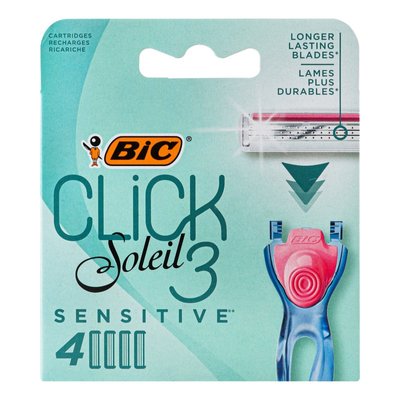 Касети змінні для гоління Click Soleil 3 Bic, 4 шт 3967900 фото