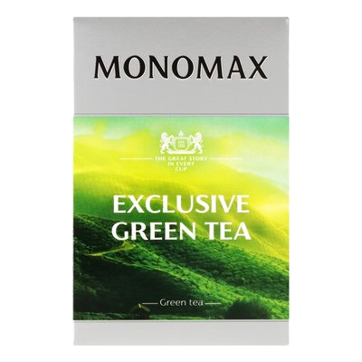 Чай зелений листовий Мономах Exclusive Green Tea, 90 г 2460080 фото