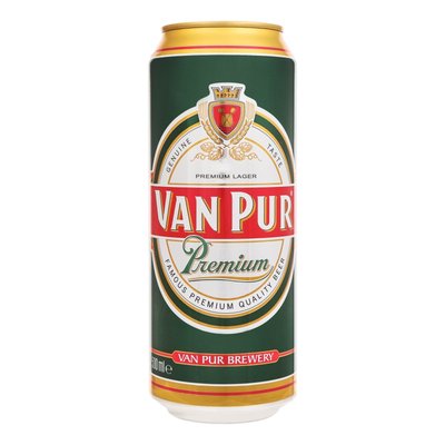 Пиво світле ж/б Premium Van Pur, 0.5 л 4039280 фото