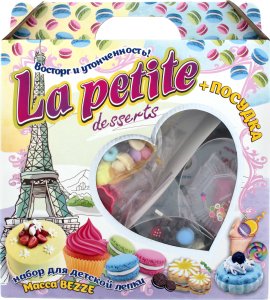 Набір тіста для ліплення для дітей від 3-х років №71310 La Petite desserts Strateg 1шт 3162690 фото